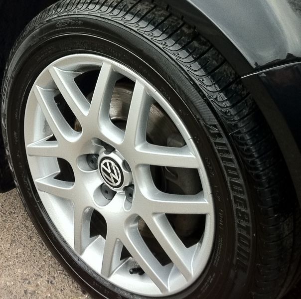 Alloy wheel reapir after treatment